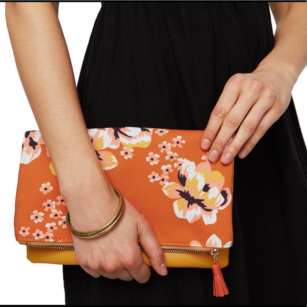 RACHEL PALLY REVERSIBLE CLUTCH - ZAHARA